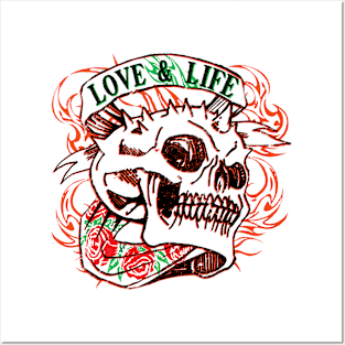 Love & Life by Grafixs©/ Miguel Heredia Posters and Art